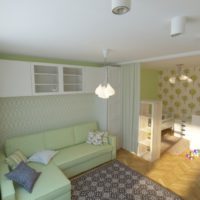 studio pour une famille avec un enfant idées de design