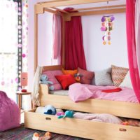 studio avec une crèche