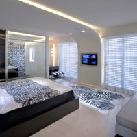 décoration du plafond dans la photo de la chambre