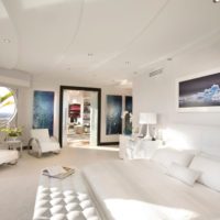 décoration du plafond dans la conception des idées de chambre