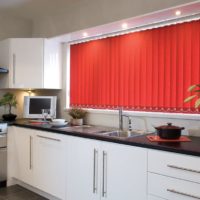 decoración de ventanas en la cocina
