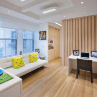 armoires de design dans une niche