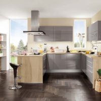 Disposition de la cuisine en forme de U