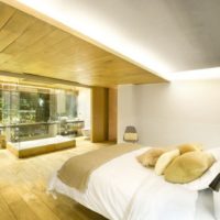 plafond en photo design chambre