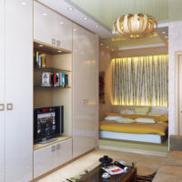 lieu de couchage dans une niche