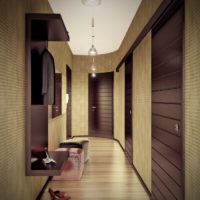 couloir dans un petit appartement