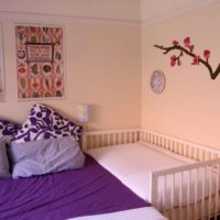 chambre d'enfant dans la décoration de la chambre