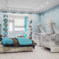 photo intérieure de la chambre des enfants