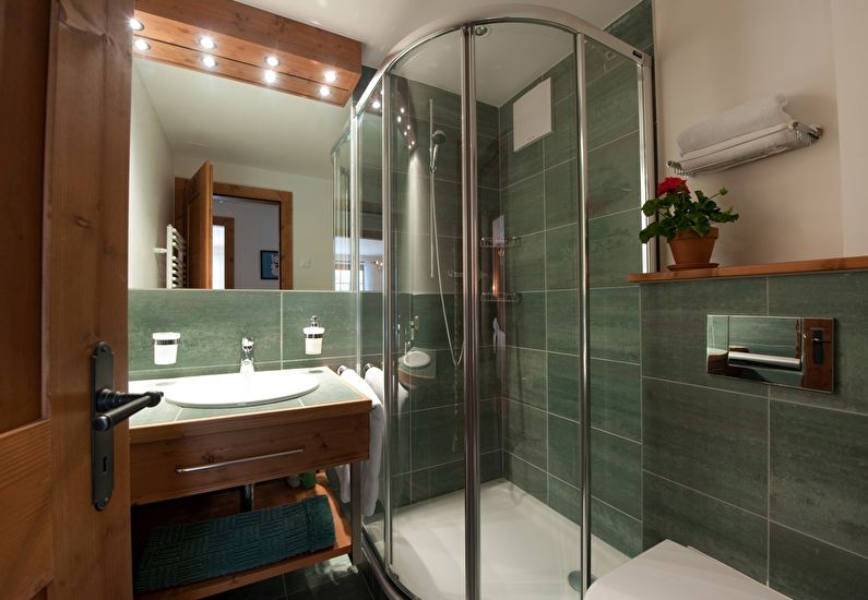 salle de bain design 4 m² photo