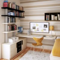 étude de design d'intérieur de chambre à coucher