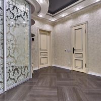 papier peint couloir