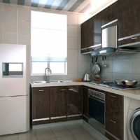 opciones de fotos de cocina rectangular