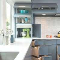 ideas de diseño de cocina rectangular