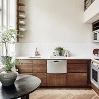 despacho de cocina rectangular