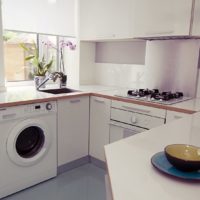 foto de despacho de cocina rectangular