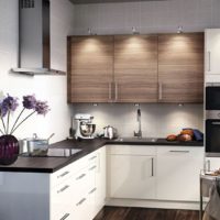 ideas de diseño de cocina rectangular