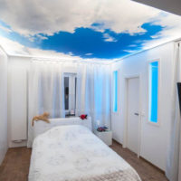 chambre rectangulaire 16 m² design photo