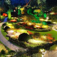 parcelle de jardin de 4 hectares de décoration de paysage subtile
