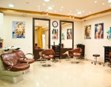 décor de salon de beauté