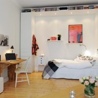 étude de chambre à coucher photo intérieure