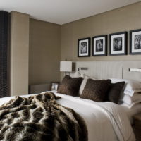 Idées de décoration de chambre à coucher de 14 m2