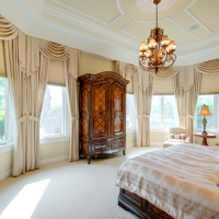 décor de chambre classique