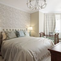 chambre à coucher dans la conception intérieure de l'appartement