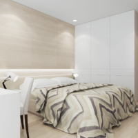 chambre dans l'appartement