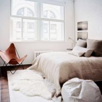 chambre à coucher dans les idées de design appartement