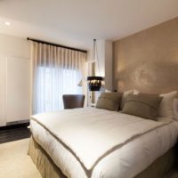 chambre à coucher dans les idées de design appartement