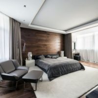 chambre à coucher dans la photo intérieure de l'appartement