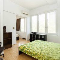 chambre dans l'appartement beau design