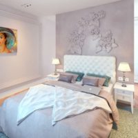chambre dans la conception de la photo de l'appartement