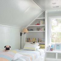 idées de décoration de chambre mansardée