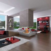 Visualisation de la conception 3D photo intérieure de l'appartement