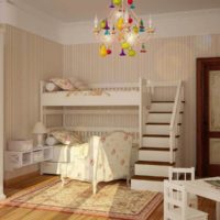 Chambre d'enfants de style provençal