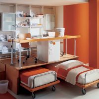 chambre garçon et filles économiser de l'espace