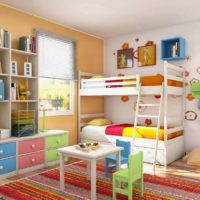 chambre lumineuse garçon et fille
