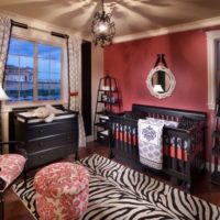 chambre de bébé pour lit noir nouveau-né