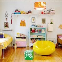chambre d'enfants pour enfants hétérosexuels photo design