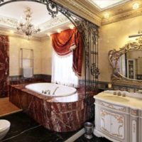 design d'intérieur de style baroque