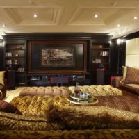 home cinema design d'intérieur