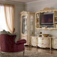 Photo du salon baroque