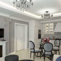 design d'intérieur classique des appartements