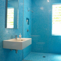 carrelage bleu
