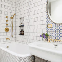 carrelage de salle de bain 3 m²