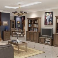 Intérieur de salon de style classique