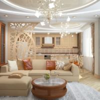 Éclairage lumineux à l'intérieur de la pièce