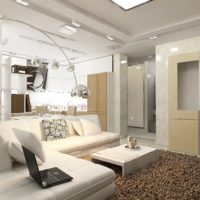 Solution de design élégant à l'intérieur du salon