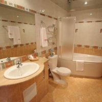 Salle de bain combinée design
